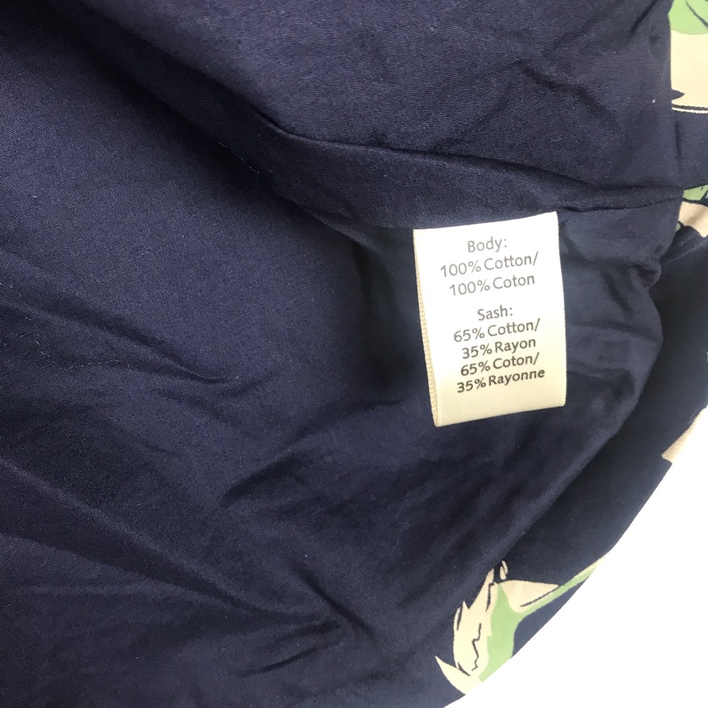 Porridge sing sweetly bird navy sweetheart dress strapless Sz 6 - Picture 3 of 6